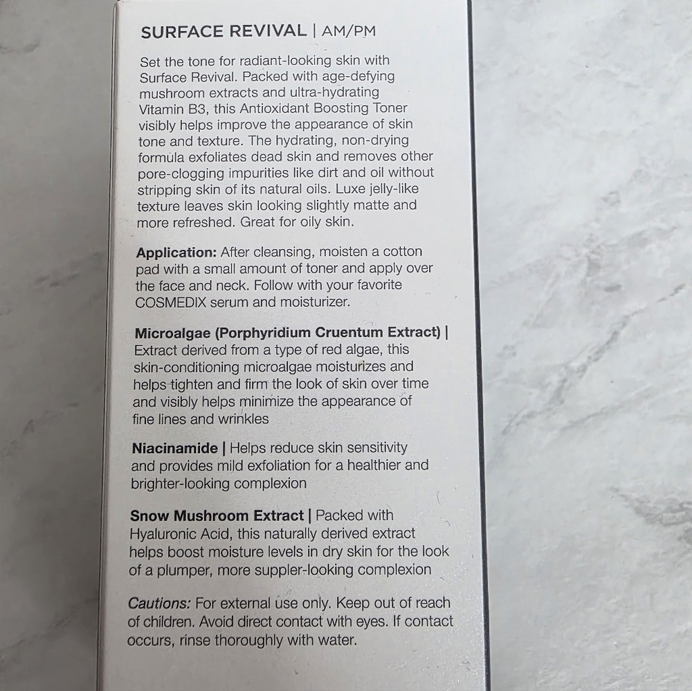 NEW COSMEDIX Elite Surface Revival Toner 100mL - Picture 10 of 13